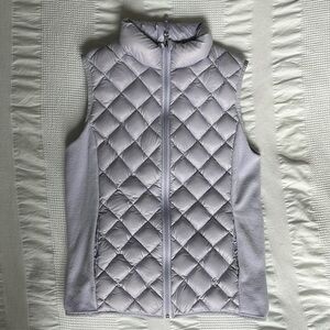 Purple Lightweight Fleece & Down Jockey Puffer Vest